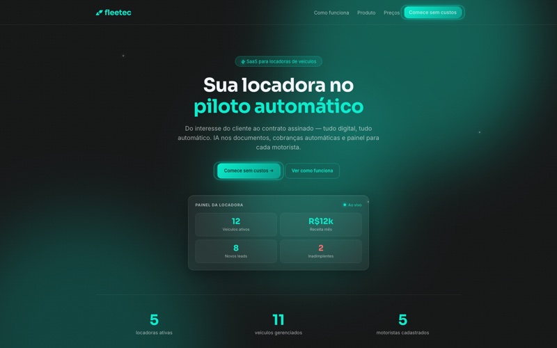 Tela do Fleetec